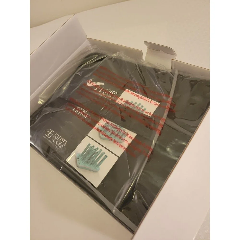 Calista Hot Wavers Heated Long Rollers, Set Of 12, New In Box